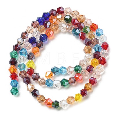 Transparent Electroplate Glass Beads Strands LS-GLAA-F029-2mm-C29-1