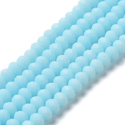 Glass Beads Strands X1-EGLA-A034-P8mm-MD06-1