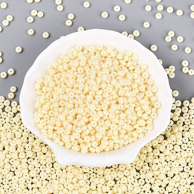 Opaque Glass Seed Beads SEED-N012-09A-02-1
