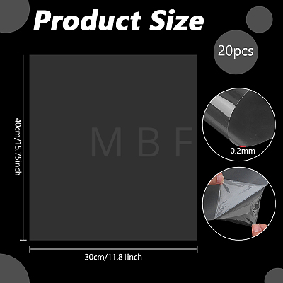 Transparent PVC Sheet FIND-WH0366-403A-1