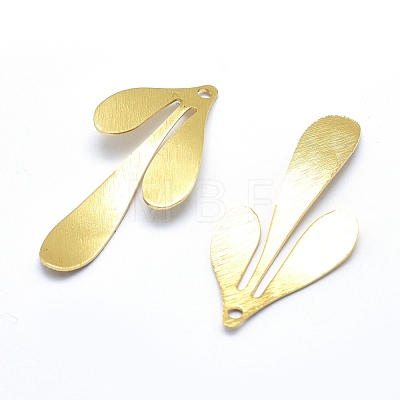 Brass Pendants KK-J279-04G-NR-1