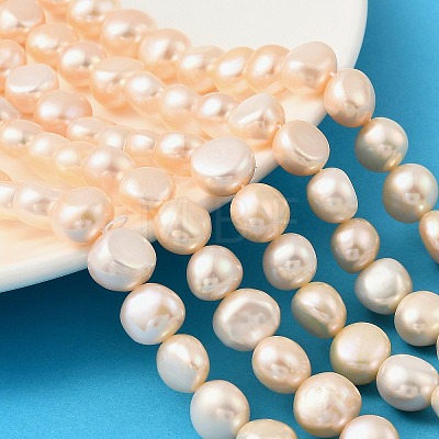 Natural Cultured Freshwater Pearl Beads Strands PEAR-P064-19I-01A-1