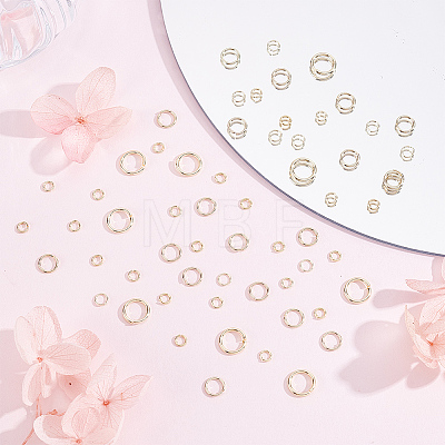 950Pcs Brass Open Jump Rings KK-BBC0027-72-1