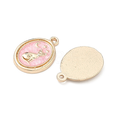 Alloy Enamel Pendants FIND-H058-01D-KCG-1