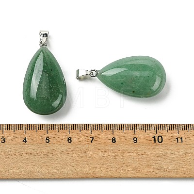Natural Green Aventurine Pendants GG-K002-09U-1