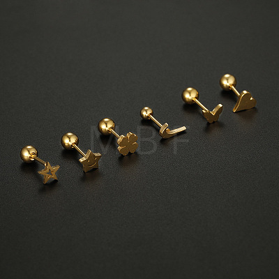 Star 316L Surgical Stainless Steel Cartilage Earrings FS-WG6A06F-02-1