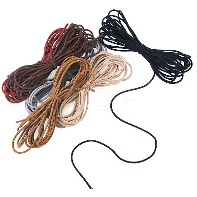 30M 6 Colors Polyester Elastic Cords EC-TA0001-07A-1