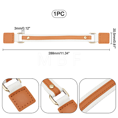 Leather Chain Bag Strap FIND-WH0093-11B-1