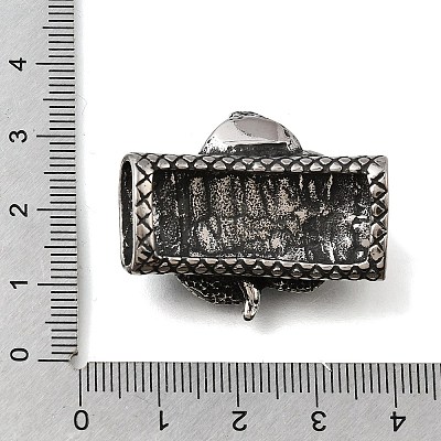 304 Stainless Steel Slide Charms STAS-F356-15AS-08-1