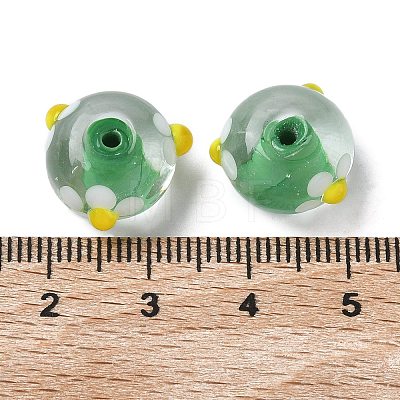 Handmade Lampwork Enamel Beads LAMP-Z020-04A-1