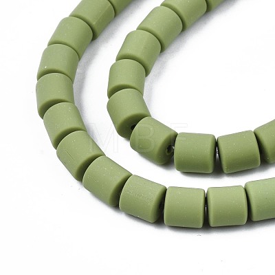 Handmade Polymer Clay Beads Strands CLAY-ZX006-01-104-1