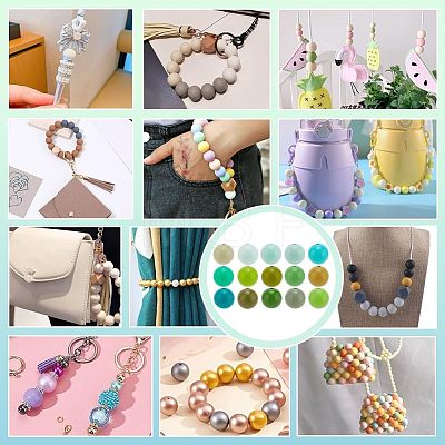 Food Grade Silicone Focal Beads SIL-PH0001-29D-1