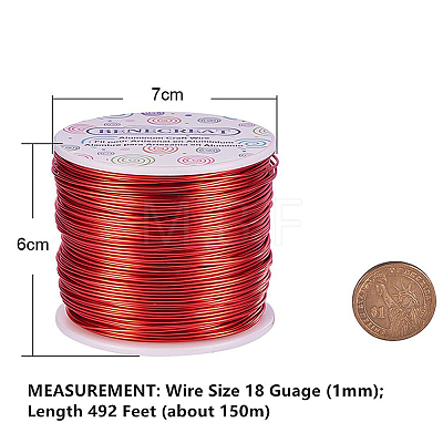 Round Aluminum Wire AW-BC0001-1mm-05-1