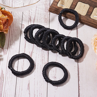 10Pcs Polyester Hair Accessories OHAR-TAD0001-02-1