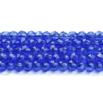 Transparent Glass Beads Strands GLAA-H021-03-11-1
