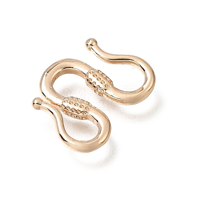 Brass M-Hook Clasps KK-CBA0DF0-14E-KCG-1