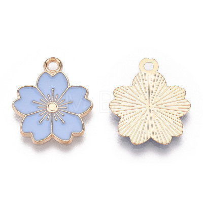 Alloy Enamel Pendants ENAM-S121-115E-1