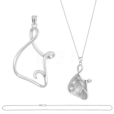 DIY Necklace Making Kits DIY-DR0007-77-1