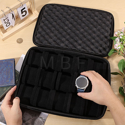 15-Slot EVA Watch Organizer Storage Boxes with Handles CON-WH0089-228-1