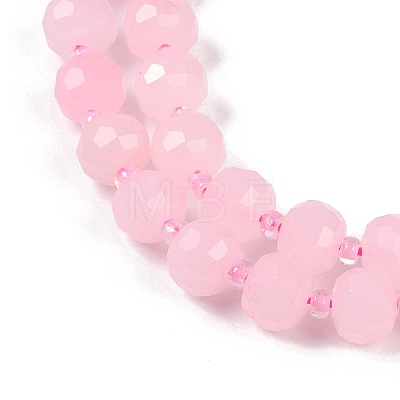 Natural Rose Quartz Beads Strands G-H057-A13-01-1