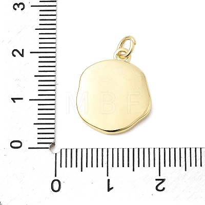 Brass Pendants KK-D105-08B-G-1