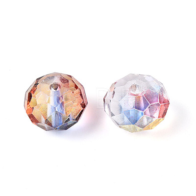 Baking Paint Transparent Glass Beads X1-GLAA-N011-10mm-01-1