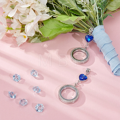 Alloy Locket Photo Pendants FIND-WH0181-05-1