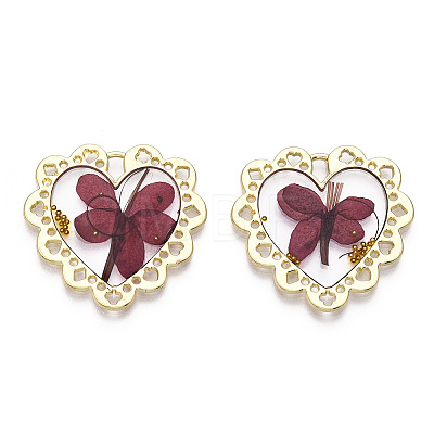 Alloy Epoxy Resin Pendants X1-PALLOY-TAC0044-80-1