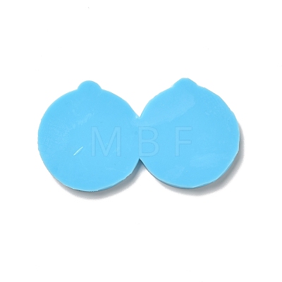 Flat Round with Africa Map DIY Pendant Silicone Molds SIMO-H004-06-1