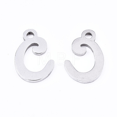 Non-Tarnish 201 Stainless Steel Charms X-STAS-T044-217P-C-1