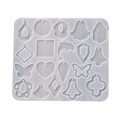 Geometry Earrings Pendants DIY Silicone Mold DIY-Q033-05B-1