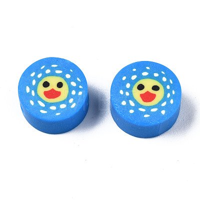 Handmade Polymer Clay Beads CLAY-N008-035B-1