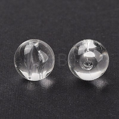 Transparent acrylic beads X-PL526_8MM-1