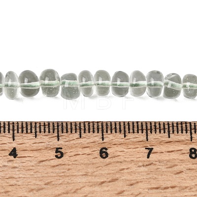Natural Green Quartz Beads Strands G-D099-01E-1