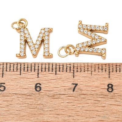 304 Stainless Steel with Crystal Rhinestone Charms RB-CBA5270-11G-M-1