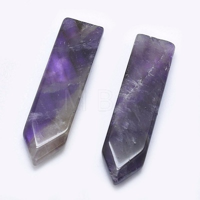 Natural Amethyst Cabochons G-P384-E16-1