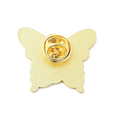 Angel Fairy Butterfly Wing Enamel Pin JEWB-J005-01A-G-1