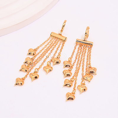 Brass Leverback Earrings for Women VY6617-1