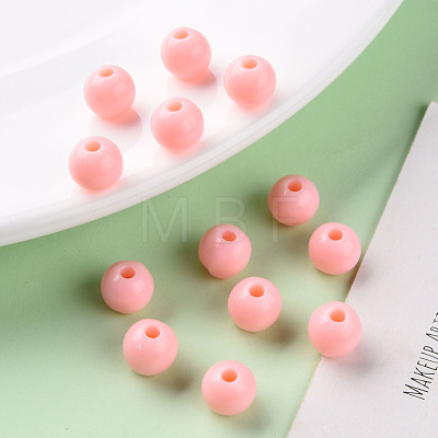 Opaque Acrylic Beads MACR-S370-C8mm-A12-1