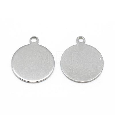 Tarnish Resistant 201 Stainless Steel Charms STAS-Q213-03-10mm-1