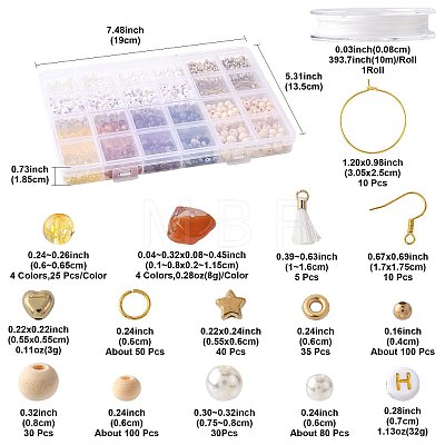 DIY Earrings/Bracelet Making Kits DIY-FS0009-97-1