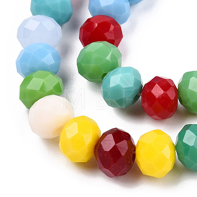 Glass Beads Strands EGLA-T013-03E-1