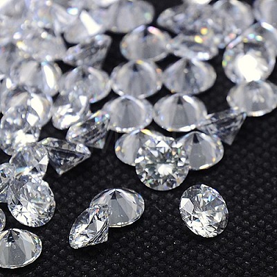 Cubic Zirconia Cabochons ZIRC-M002-1.9mm-007-1