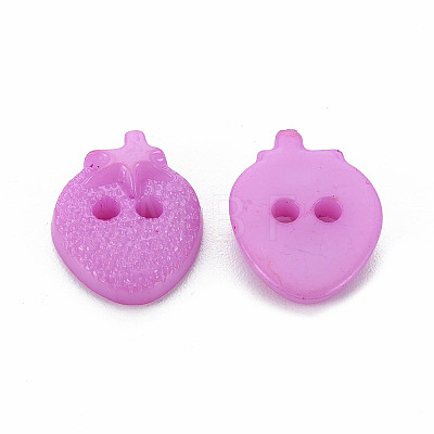 2-Hole Plastic Buttons BUTT-N018-013-1