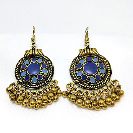 Alloy & Enamel Chandelier Earrings WG3AB47-01-1