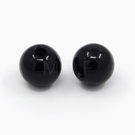 Imitated Pearl Acrylic Beads PACR-10D-5-1