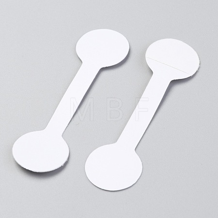Paper Jewelry Display Price Label Cards CDIS-H004-01A-1