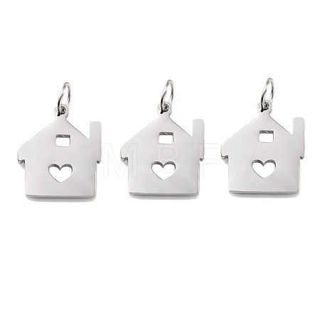 304 Stainless Steel Pendants PW-WG08341-01-1