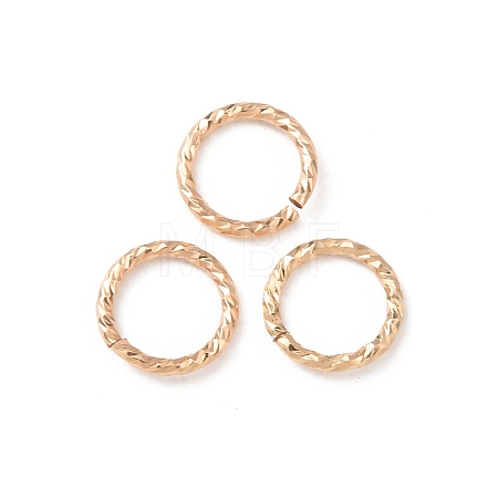 1/20 14K Gold Filled Open Jump Rings KK-Z159-01G-02-1