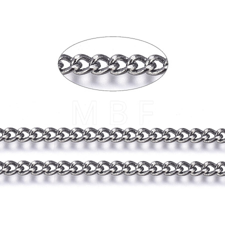 Brass Twisted Chains CHC-S104-B-1
